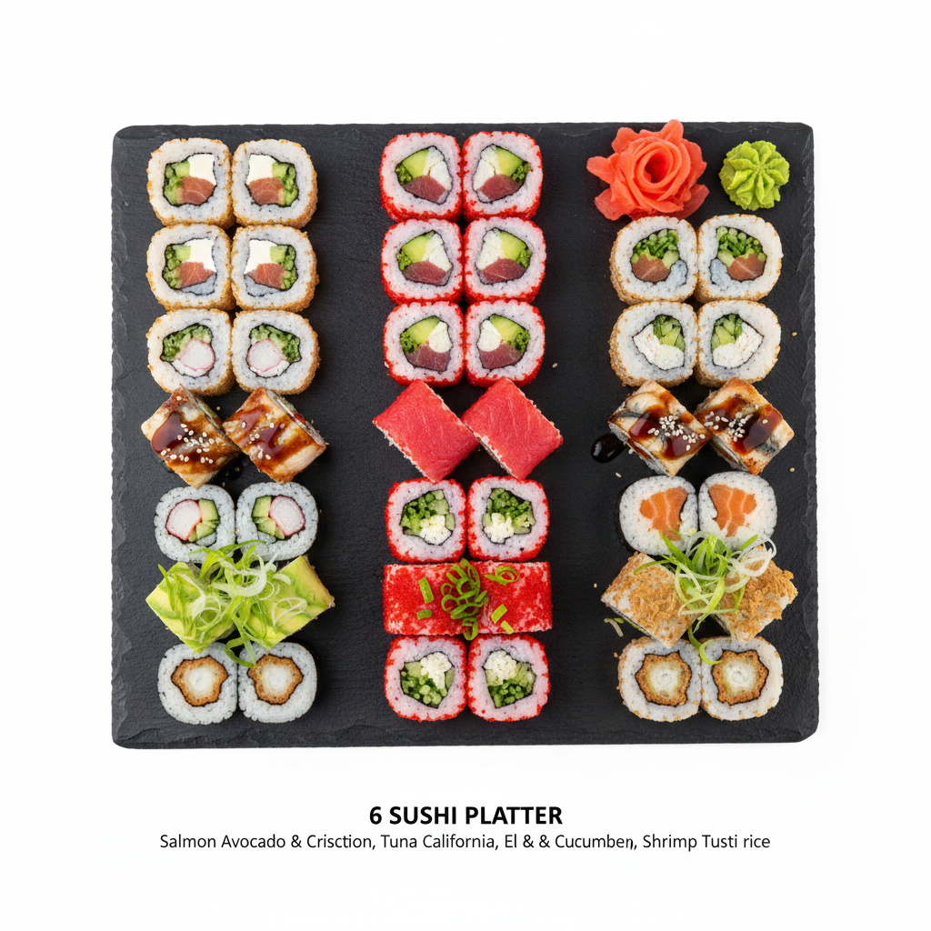 6 Sushi Platter